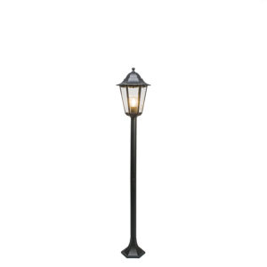 Klasická stojící venkovní lampa černá IP44 125 cm - New Orleans
