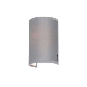 Moderní nástěnná lampa šedá – Simple Drum