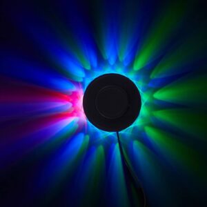 RGB LED dekorativní světlo s hudebním senzorem