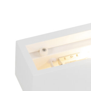 Moderní nástěnná lampa bílá – Santino Novo