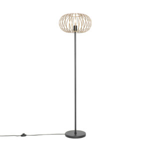 Designová stojací lampa mosaz - Johanna