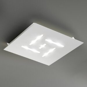 Ultraploché LED stropní svítidlo Pattern, bílé
