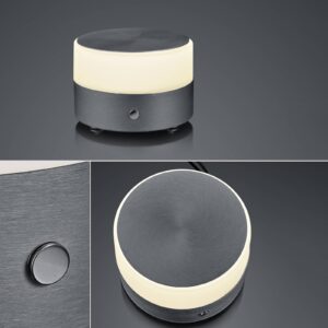 BANKAMP Button stolní lampa výška 11cm antracit