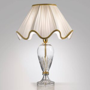 Stolní lampa Belle Epoque, 50 cm zlatá