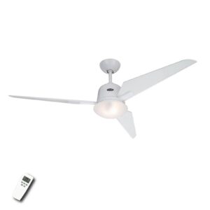 Stropní ventilátor Eco Aviatos, bílý 132 cm