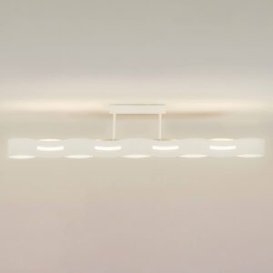 LED stropní svítidlo Wave bílá