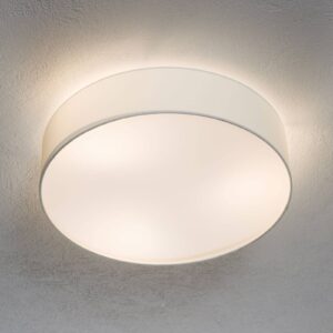 Pasteri - strop. světlo zářivě bílá tkanina 57 cm
