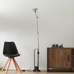 FLOS Toio - stojací lampa prům. design, černá