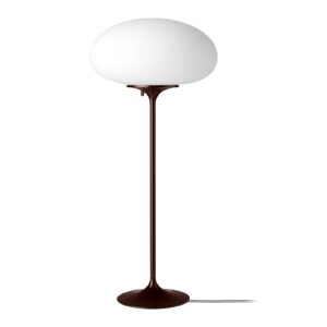 GUBI Stemlite stolní lampa, černá-červená, 70 cm