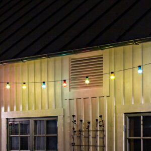 Světelný řetěz Biergarten 20 barevných LED žárovek