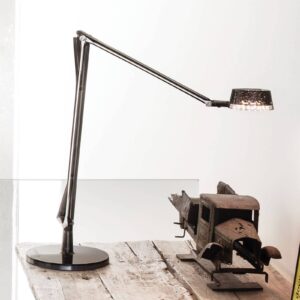 Kartell Aledin Dec LED stolní lampa, kouřově šedá