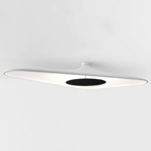 Luceplan Soleil Noir LED stropní svítidlo, bílá