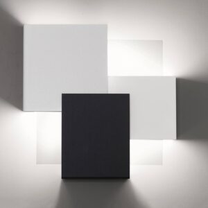 LED nástěnné světlo Gustav 8060/A02 černá, bílá