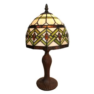Stolní lampa 6027 skleněné stínidlo styl Tiffany