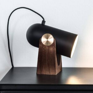 LE KLINT Carronade – černá stolní lampa