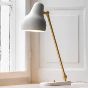 Louis Poulsen VL38 – stolní lampa LED, bílá