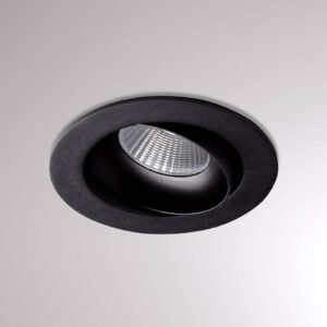 Kalio LED podhledové světlo kulaté 2700K 24° černá