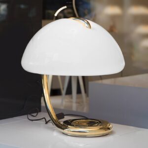 Martinelli Luce Serpente - stolní lampa, zlatá