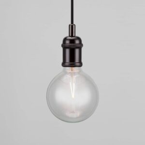 Avra – minimalistické černé závěsné světlo