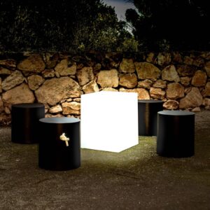Newgarden Cuby dekorativní světlo kostka 53 cm