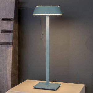 OLIGO Glance LED stolní lampa akvamarín