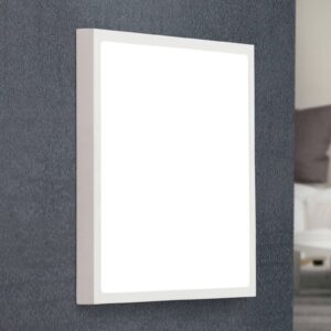 LED nástěnné světlo Vika, čtverec, bílá, 30x30cm