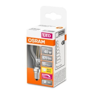 LED žárovka-kapka E14 4,8W Filament 2 700 K stmíva