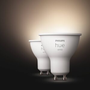 Philips Hue White 5,2 W GU10 LED žárovka, sada 2ks
