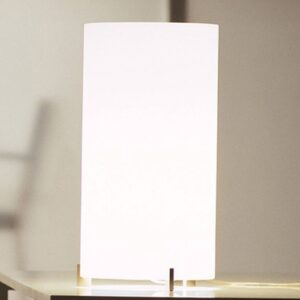 Prandina CPL T1 stolní lampa chrom, sklo opál