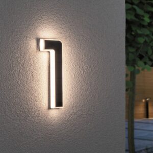 Paulmann LED solární číslo domu 1