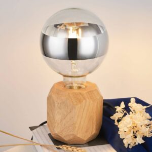 Pauleen Woody Sparkle stolní lampa, světlé dřevo