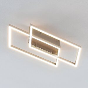 LED svítidlo Quadra, 2 zdroje, 53,8 cm
