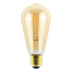 LED žárovka E27 ToLEDo RT ST64 6W 825 zlatá