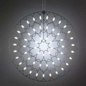 Lafra - LED závěsné světlo jako mandala