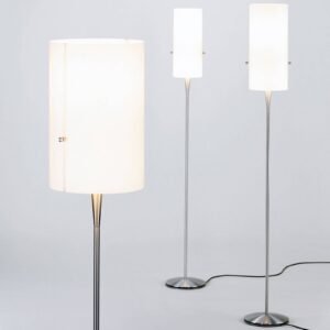 serien.lighting Club S LED stojací lampa, hliník