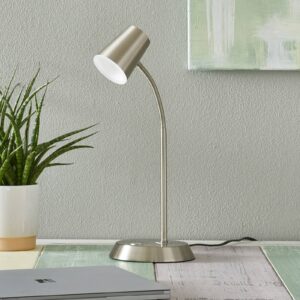 Niklová LED stolní lampa Narcos