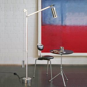 TECNOLUMEN Umkreis – stojatá lampa styl Bauhaus