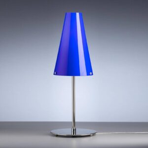 TECNOLUMEN Walter Schnepel stolní lampa, modrá