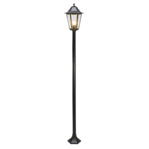 Klasická stojící venkovní lampa černá 170 cm IP44 - New Orleans 1