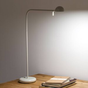 Vibia Pin 1655 stolní lampa LED, délka 40 cm, bílá