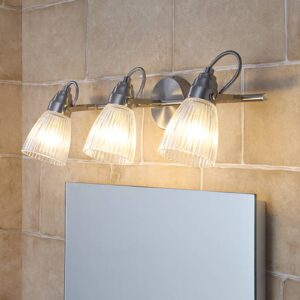 Koupelnové nástěnné světlo Kara s LED G9, 3bodové