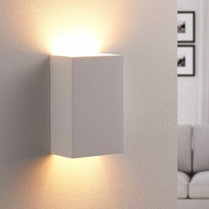 Colja - hranaté nástěnné LED světlo ze sádry