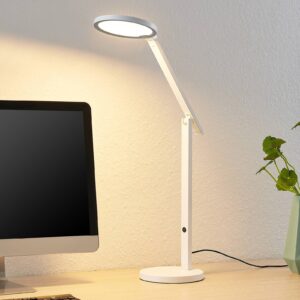 Lucande Felkano LED stolní lampa, bílá