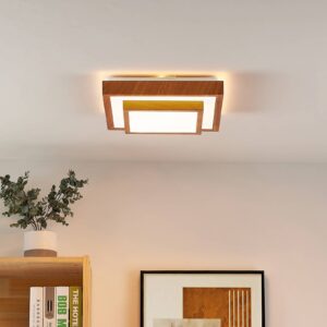 Lindby Tiril LED stropní světlo, hranaté, 32 cm