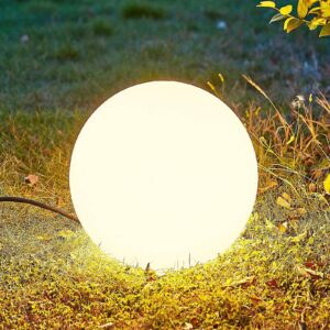 Arcchio Orlana světelná koule, IP65, bílá, 25 cm