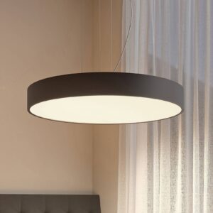 Arcchio Noabelle LED závěsné světlo, černé, 80 cm