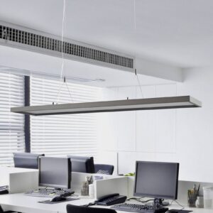 Stmívatelné LED kancelářské závěsné svítidlo Divia