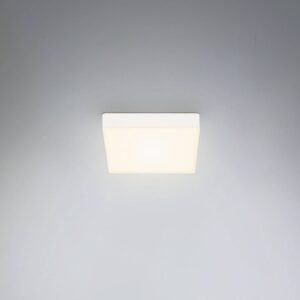 LED stropní světlo Flame, 15,7 x 15,7 cm, bílé