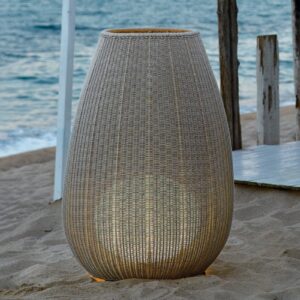 Bover Amphora 02 - terasové světlo, světlá béžová