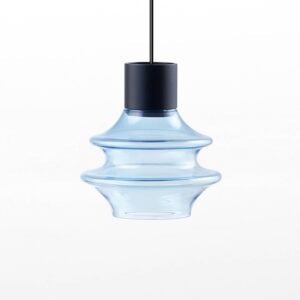 Bover Drop S/01L LED závěsné světlo ze skla, modrá